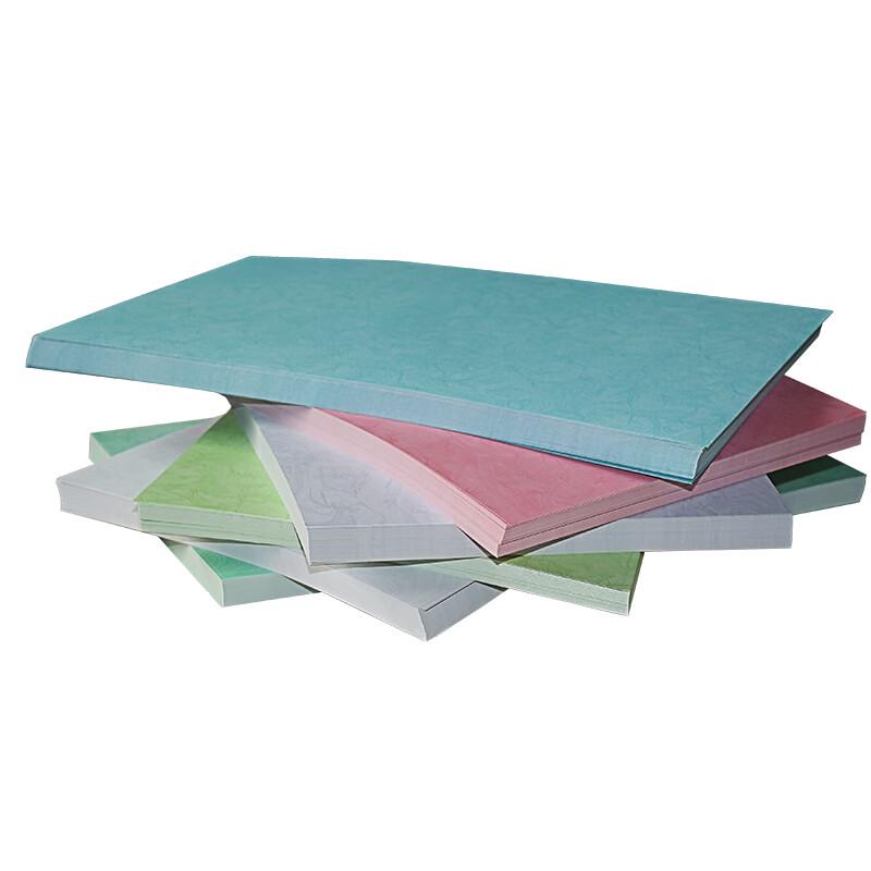 DOCON 180g Flat Bamboo Texture Paper Binding Covers CN plug (adapter included)