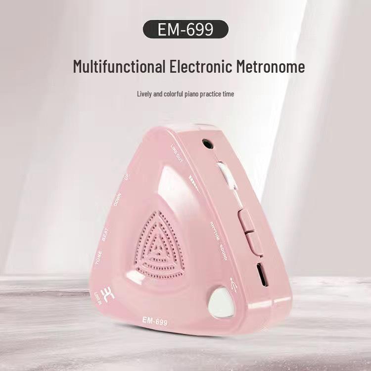 Yinuo EM-699 Электронный метроном для фортепиано, гитары, барабанов, гучжэна и вокала - Точный хранитель ритма для экзаменов.