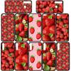 Чехол для телефона Samsung Galaxy S25 S23 S22 S24 Ultra FE A05 A06 A15 A16 A36 A37 A35 A54 A24 A55 A56 A57 A25 A26 A53 A17 Клубника Фрукты Летний Чехол