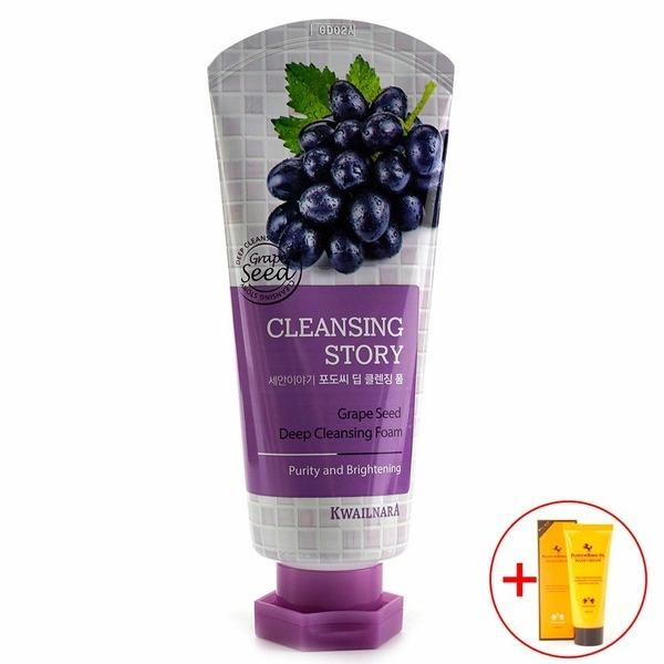 Пенка для умывания лица Fresh Foam, с экстрактом виноградных косточек, 120 г (W9EC8D4)