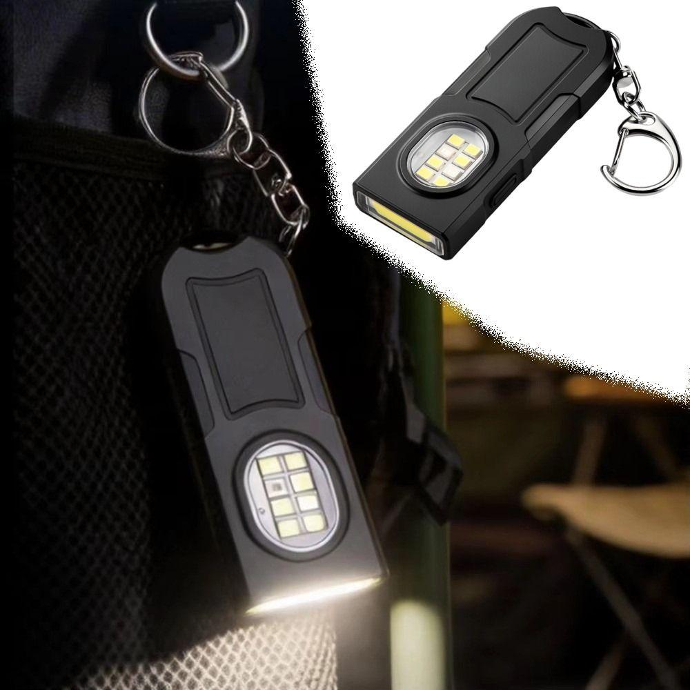 High Bright Mini Keychain Light Waterproof LED Torch Lamp LED Keychain Flashlight Outdoor