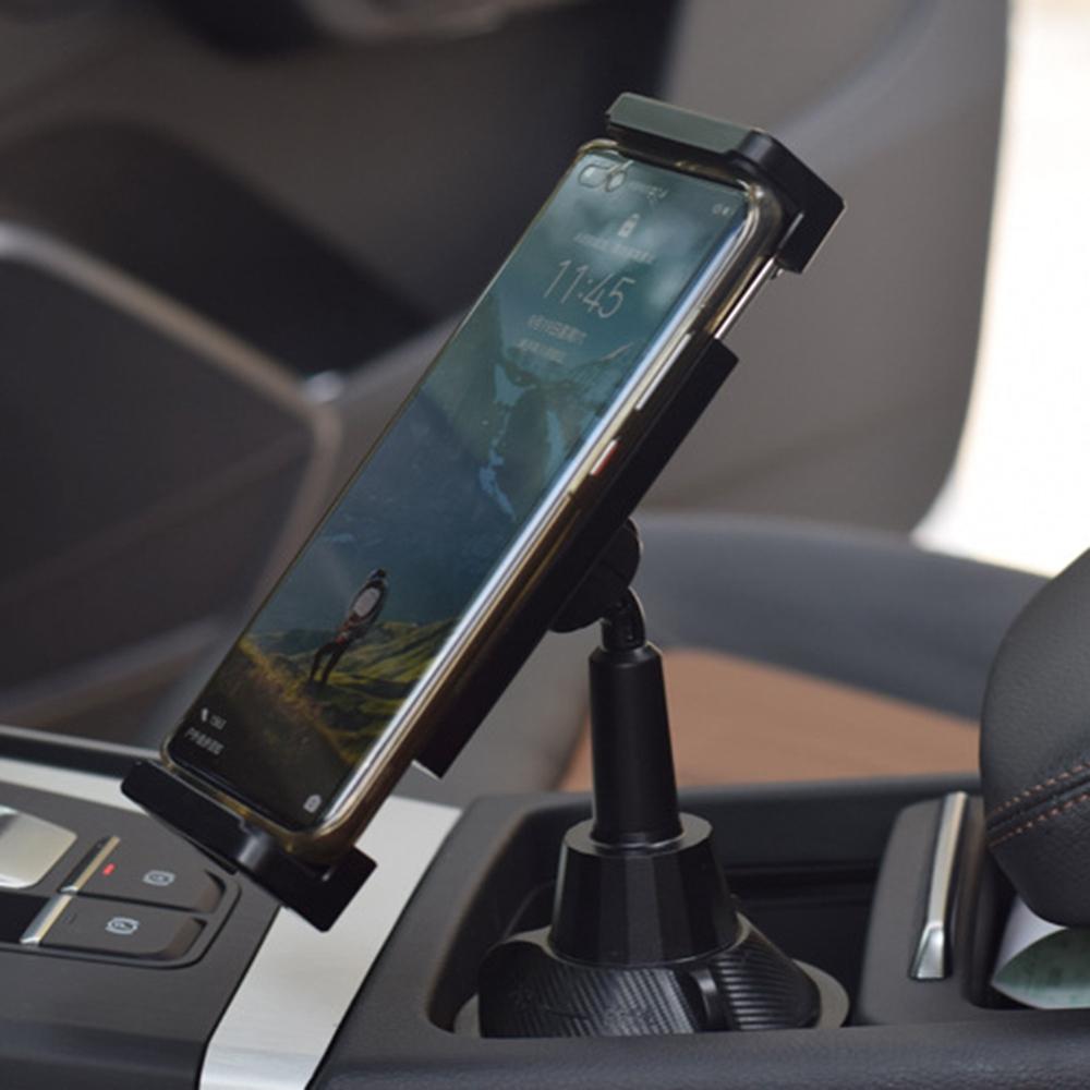 X033 Регулируемый держатель для телефона/планшета, вращение на 360 градусов, универсальный автомобильный подстаканник, подставка для планшета