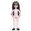1 набор 30 см забавная красивая сверхлегкая пластиковая кукла с прямыми вьющимися волосами BJD тело игрушка для детей