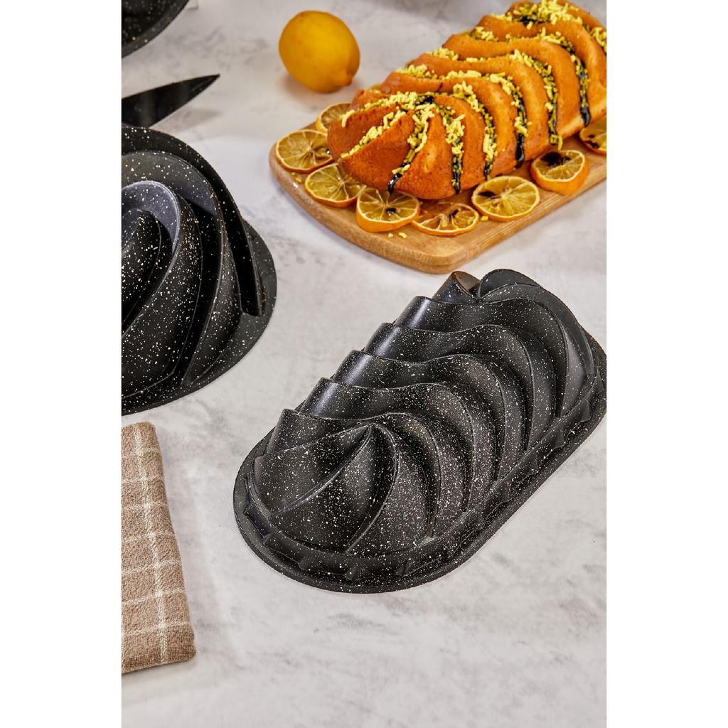 Granite Cast Cake Mold Set 4 Different Model Cake Mold Dowry Set Tart Pie Set