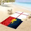 Genoa CFC logo Beach Towel, Large Soft Quick Dry Towel for Beach Camping Swimming