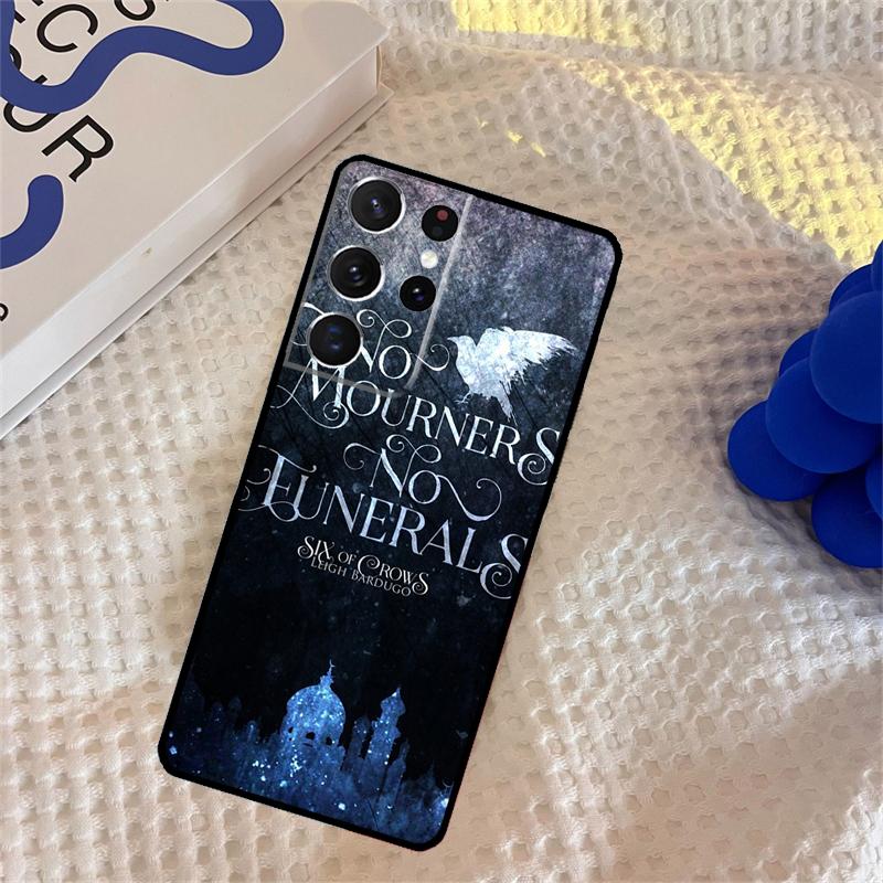 Чехол для телефона "Шестерка воронов" для Samsung Galaxy S25 Ultra S9 S10 S20 S22 S21 S23 FE S24 Plus Защитная крышка