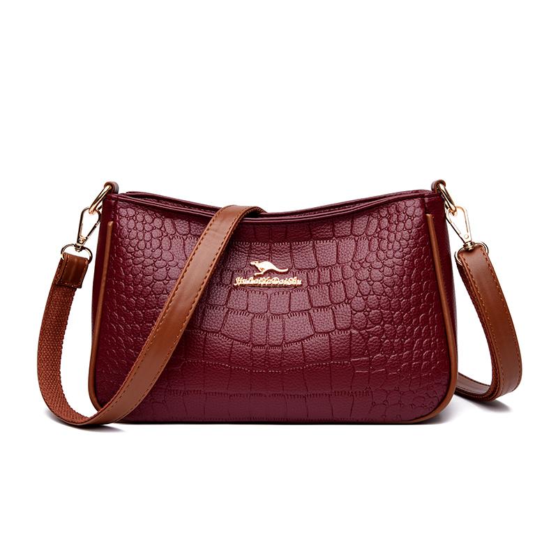 Роскошные кожаные сумки для женщин дизайнерские сумки через плечо маленькая сумка-мессенджер через плечо