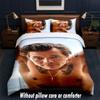 Harry Styles Design Bed Bedding Set 1 Duvet Cover + 2 Pillowcases Soft Breathable Household Bed Linens