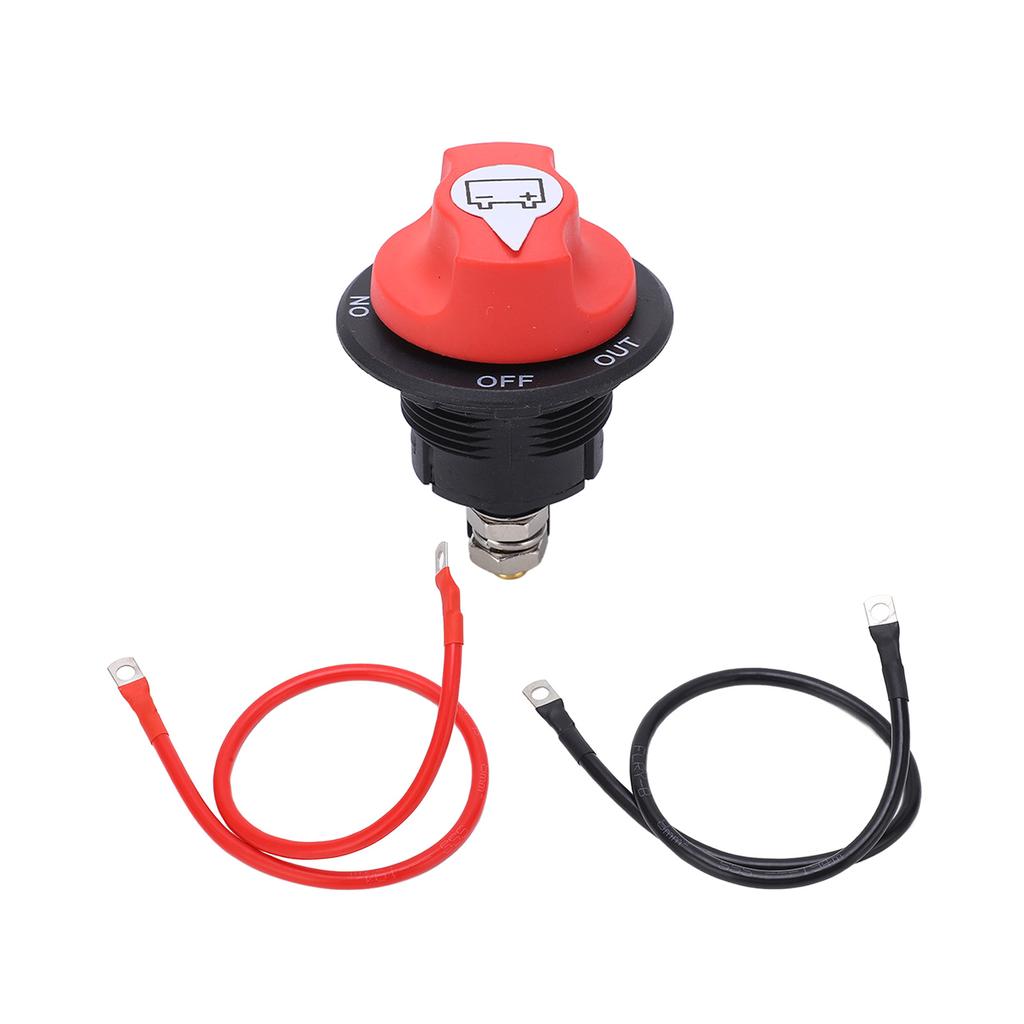 Battery Switch Battery Power Cut Master Switch Disconnect Isolator for RV Yacht Van Truck Caravan