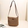 Trendy Medium-sized Straw Woven Bag For Everyday Stylish Outfits Urban Minimalist Style