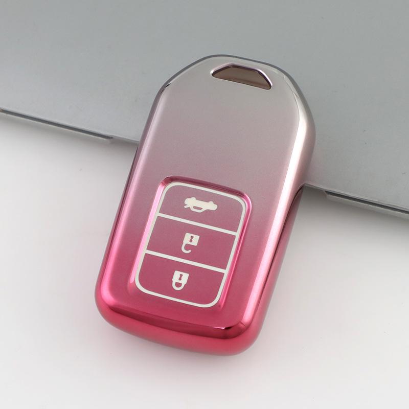 Чехол для ключа Honda Accord/CRV/Fit/Vezel Geely - 3-кнопочный чехол для XR-V/HR-V/Haoying/Odyssey