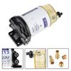 Сборка совместима с подвесным двигателем OMC Marine Boat Fuel Filter, топливный фильтр-сепаратор для воды, комплект фильтра 10 микрон, сборка подвесного двигателя S3213