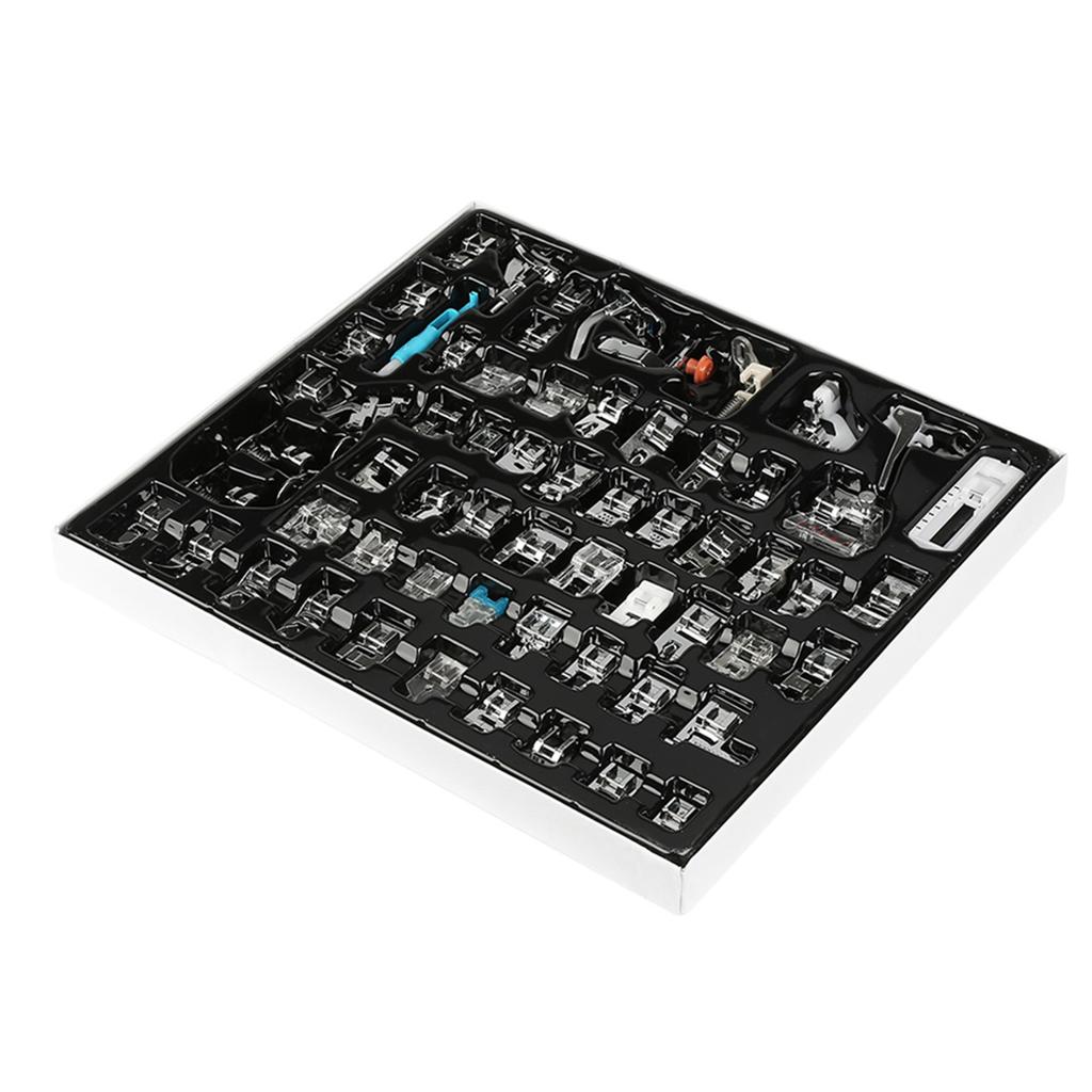 62PCS Household Multifunctional Sewing Machine Parts Press Foot Sew Machine Accessories Kit Set