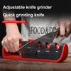 Adjustable Angle Kitchen Sharpener Tool Stainless Steel Professional Sharpener Cooking Accessories