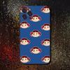 Fujiya Milky Peko-Chan Phone Case For iPhone 17,16,15,14,13,12,11 Plus,Pro Max,XS,X,XR,SE,Mini,8,7,Soft Silicone Black Cover
