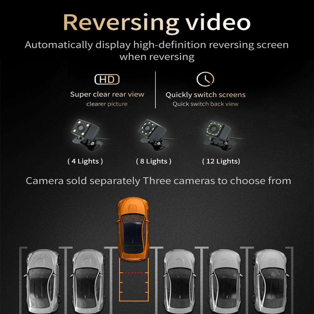 7-дюймовый мультимедийный проигрыватель Bluetooth-совместимый беспроводной Carplay Android Auto портативная автомобильная стереосистема 2 Din автомобильное радио камера заднего вида