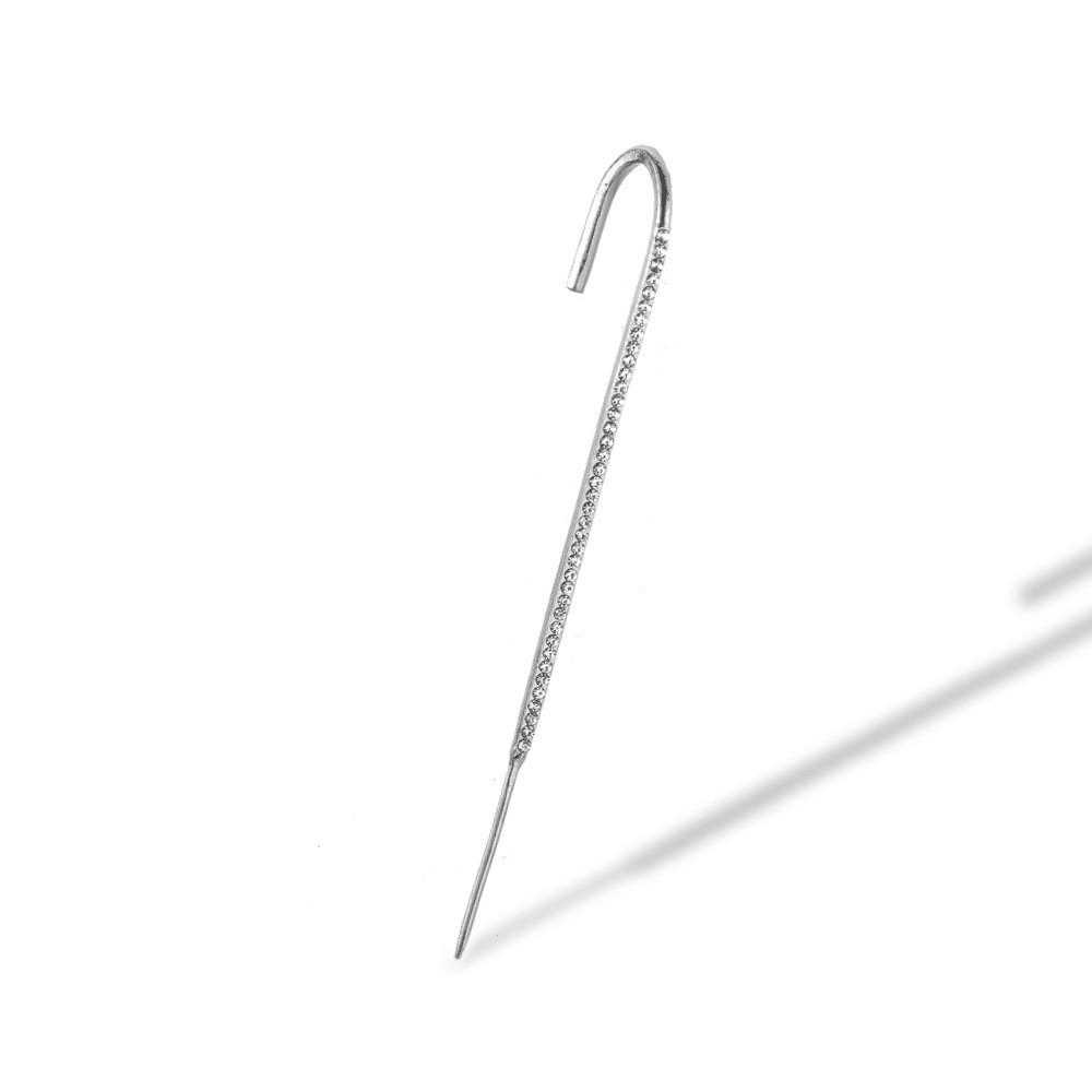 Minimalist Ear Stylish Cuff Earrings With Rhinestones For Weddings Gifts And