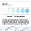 50 штук Тест-полоски для воды на фосфаты в бассейнах и аквариумах Легко читаемые 6XDE