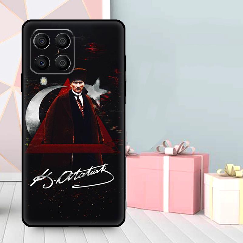 Турция Мустафа Кемаль Ататюрк Чехол Для Samsung Galaxy M56 M52 M32 M53 M16 M11 M21 M31 M35 M12 M13 M14 M15 M36 M55 M34 M54