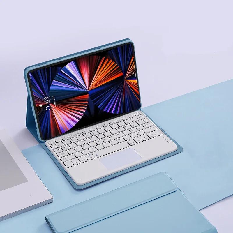 Чехол для Xiaoxin Pad Pro 12.7 TB375FC с крышкой-клавиатурой и тачпадом для Idea Tab Pro, чехол для планшета Teclado Funda