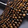 4/6/8/10/12 мм 15/20/30/40/50/60 шт. бусины из натурального камня для изготовления ювелирных изделий DIY браслеты аксессуары для ожерелья круглый тигровый глаз бусины с тигровым глазом
