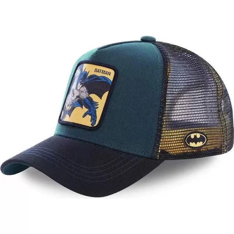 Marvel Spiderman Embroidered Cotton Cap With Sunshade And Ventilation For Daily Use