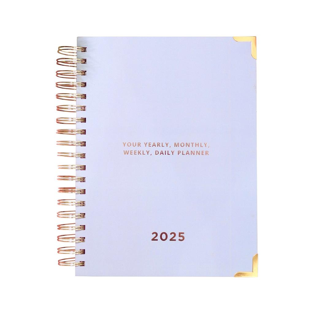 Ежегодный блокнот для планирования бюджета, финансового планирования и еженедельного планирования с инструментами для постановки целей