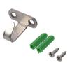 1/10 Pieces White Clothes Hooks Stainless Steel Hangings Single Hooks Top Mounted Hooks  Kitchen
