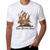 Футболка The Pirate Bay аниме футболки для мужчины хлопковая футболка 100% Футболка