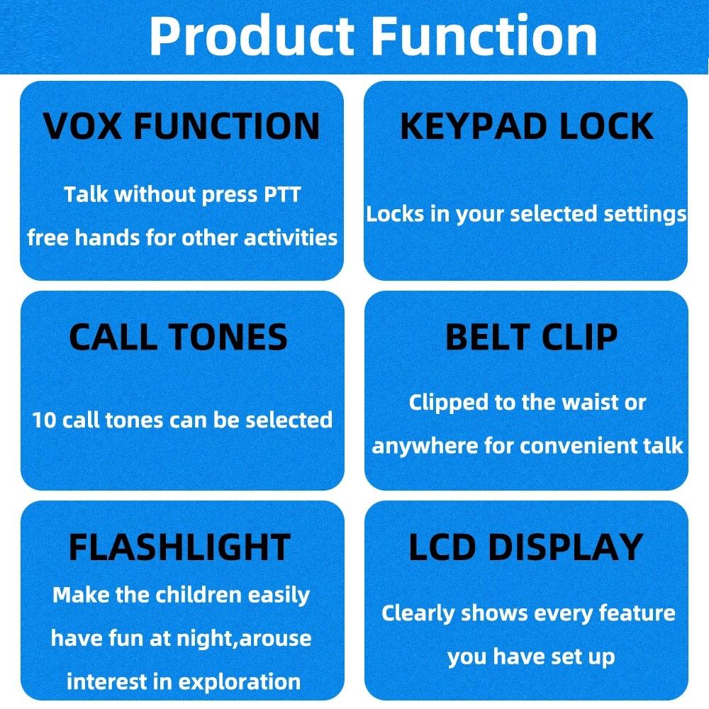 Children's Walkie Talkie Handheld Wireless Communication Intelligent Two-way Walkie Talkie Toy Walkie Talkie