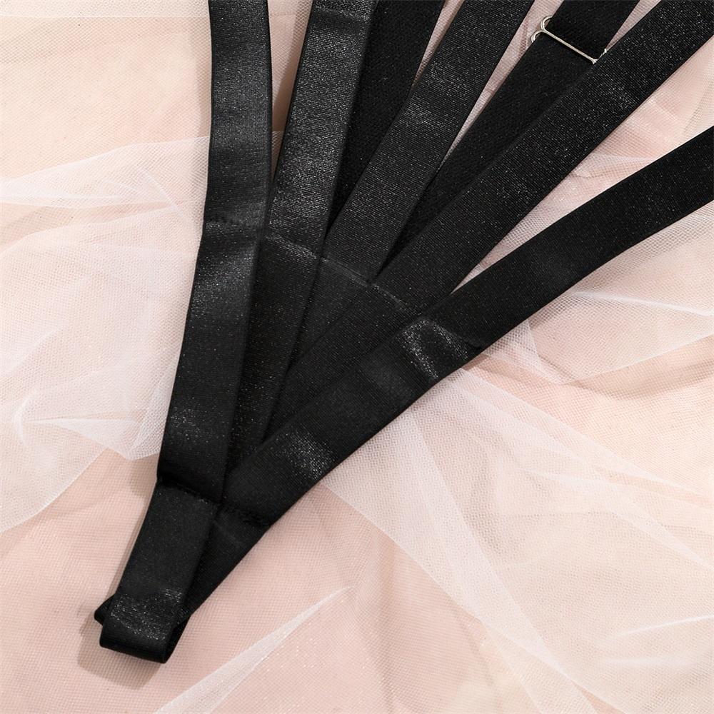 Aduloty Женское сексуальное боди Тедди, летнее эротическое белье с открытой перспективой, черный бюстгальтер на косточках с искушением, комплект нижнего белья