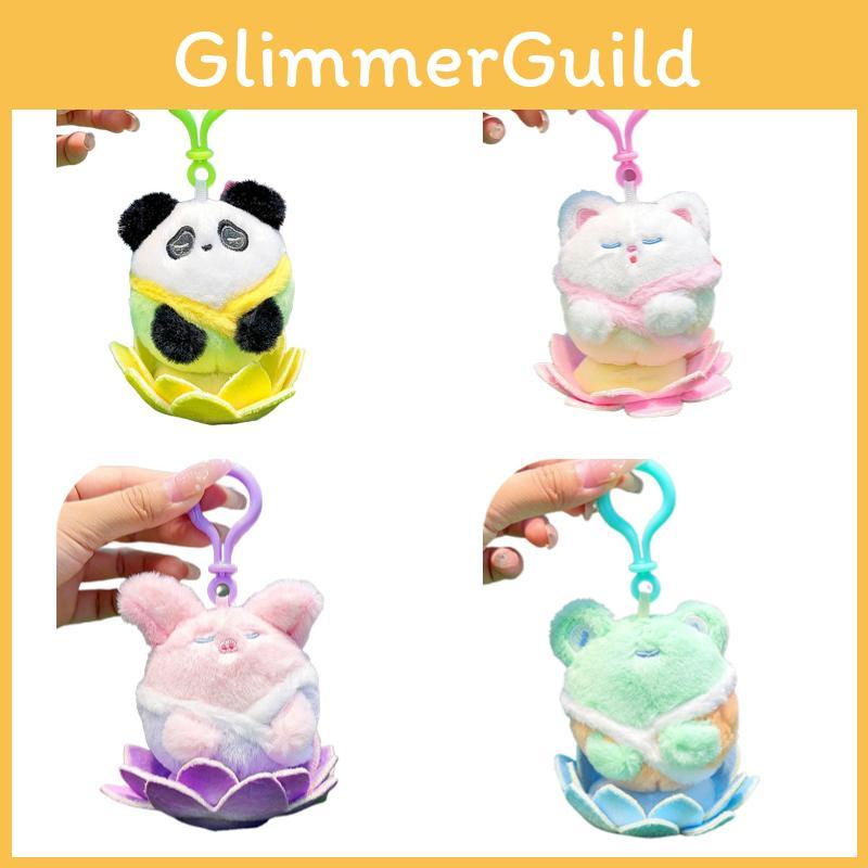 Jinnew Плюшевый Будда Лотос Животное Брелок Подвеска Милый Подарок