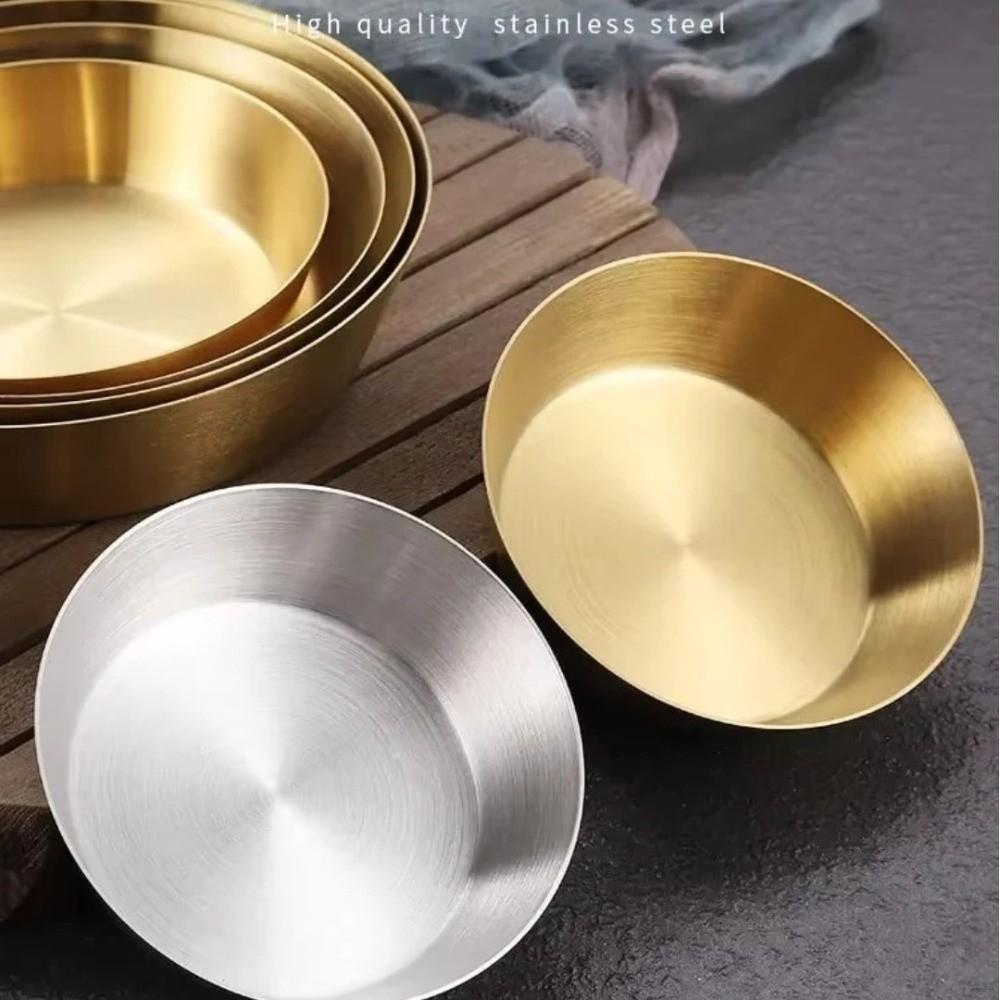 Single-layer Seasoning Dip Dish Thickened Cold Dish Small Appetizer Bowls Korean Barbecue