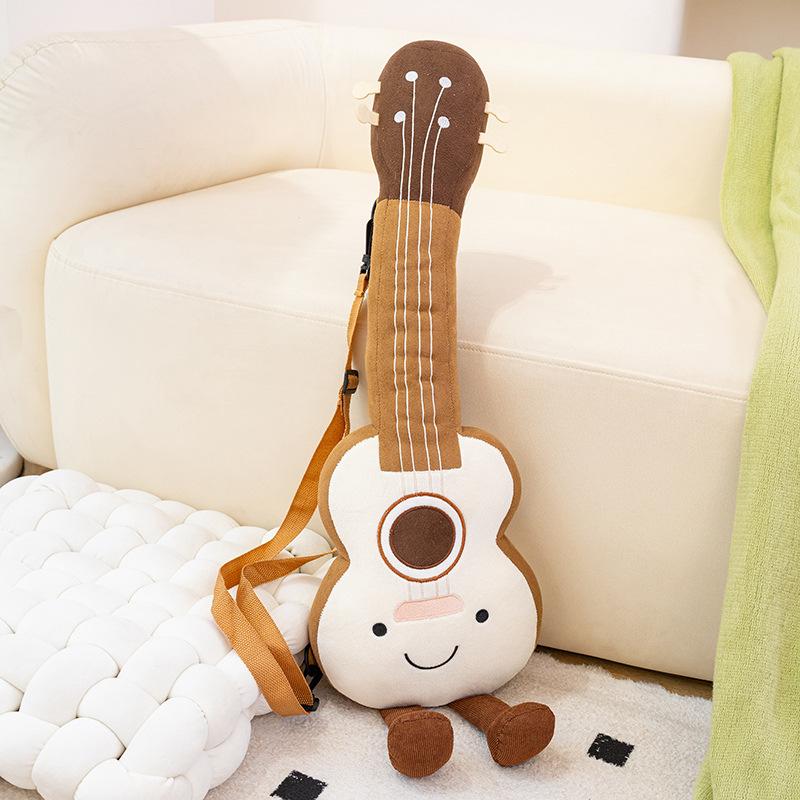 Креативная имитация музыкального инструмента кукла гитара пианино кукла плюшевая игрушка украшение музыкального класса детская тряпичная кукла