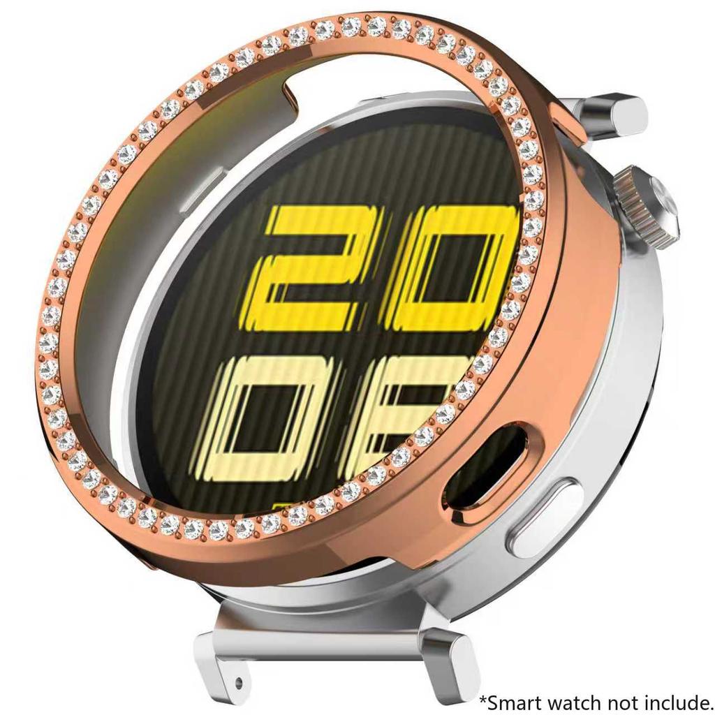 Блестящий полый корпус-рамка для Huawei Watch GT6 Алмазный хрустальный бампер-защита для Huawei Watch GT6 41 мм Аксессуар-оболочка