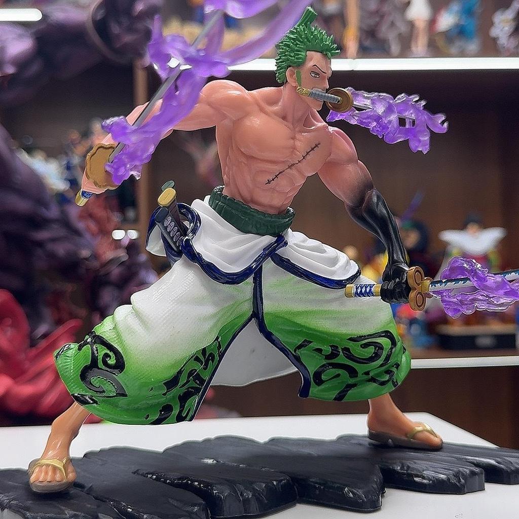 One Piece Zoro Three-Sword Style Enma Figurine