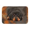 Rottweiler Dog Floor Door Bathroom Kitchen Mat Anti-Slip Outdoor Pet Animal Doormat Living Room Entrance Rug Carpet Footpad