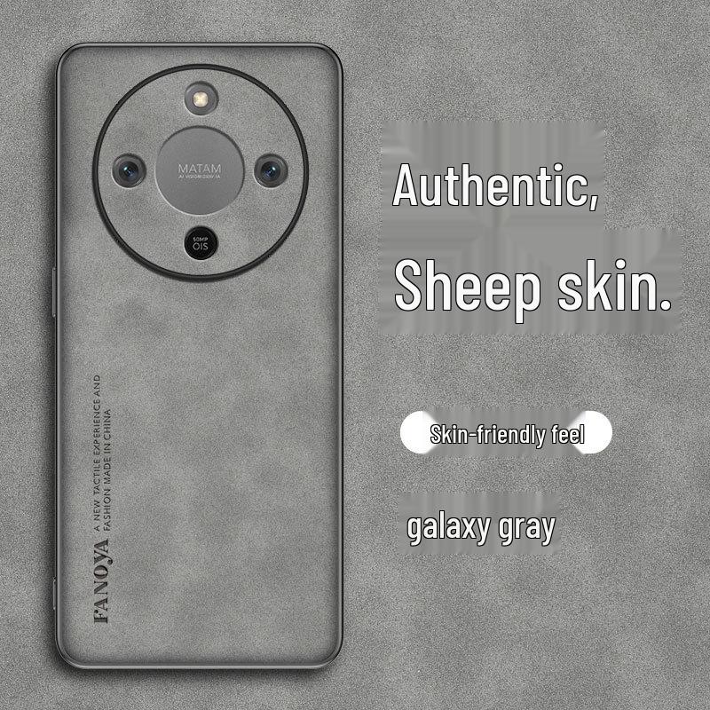 Honor X70 Деловой чехол из овечьей кожи с защитой от падений