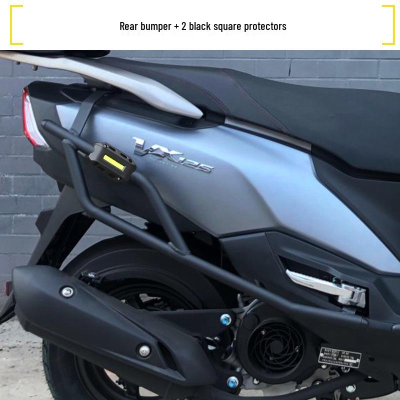 Защитные дуги Haojue Tiger Shark VX125 HJ125T-52: Передний/Задний Бамперы, Модифицированные Детали Противоударные.