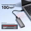 Lexar Корпус для M.2 NVMe SSD 10 Гбит/с USB 3.2 Gen 2 Type-C, Внешний корпус для жесткого диска, Считыватель SSD, Мобильный бокс для твердотельного диска, Поддержка NVMe SSD до 4 ТБ