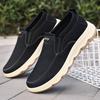 Men's Shoes Casual Shoes Spring New Old Beijing Cloth Shoes Men's Mesh Breathable and Comfortable One-pedal Versatile Men's Shoes