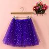 Women's Skirt Glitter Festival Outfit Party Dress Underskirt Dance Dress Prom Dress Evening Dress Ballet Skirt Cosplay Festive Skirt