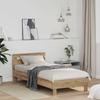 Bed Frame Artisan Oak 75 x 190 cm Engineered Wood
