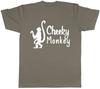 Cheeky Monkey Unisexs Unisexs Ladies Unisex TShirt
