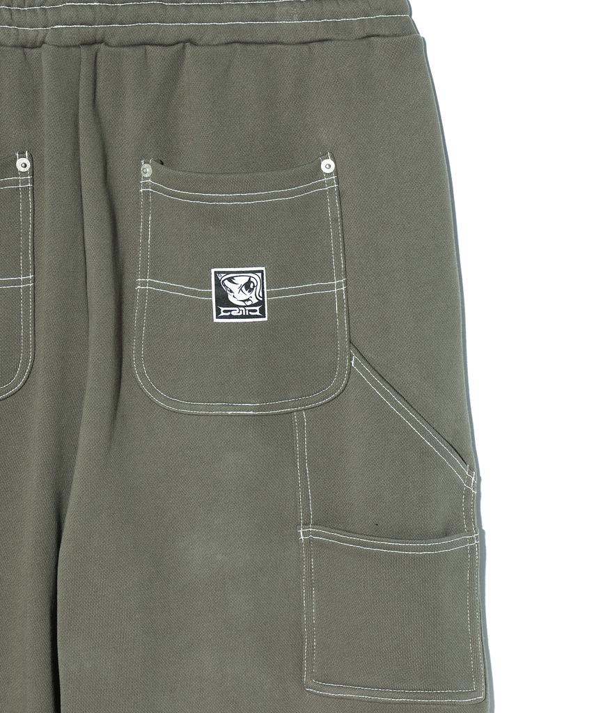 CRITIC Double Knee Sweatpants Khaki