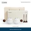 Panda Ceramic Tea Infuser Mug & Tea Caddy Set
