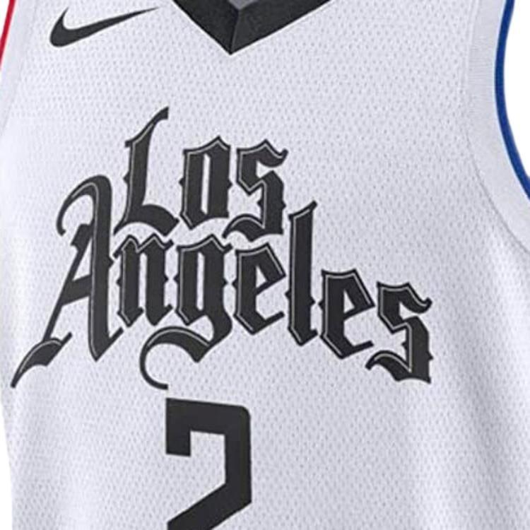 Nike Баскетбольная форма Clippers Мужская Белая AV4644-102