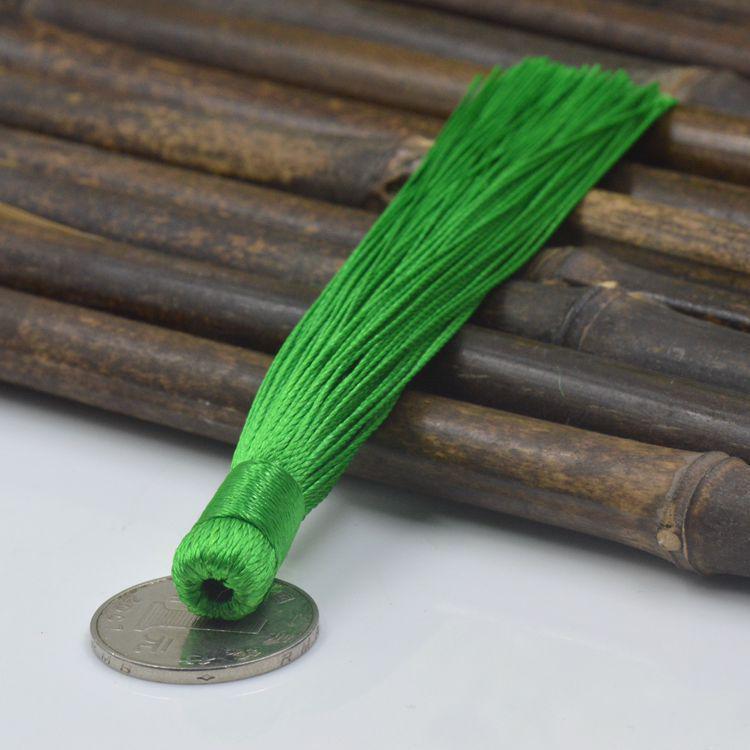 12cm High-Grade Vertical Tassel Car Hanging Sachet with Chinese Knot