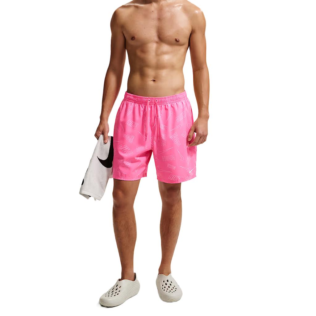 Nike Пляжные шорты Swim Breaker, эластичные, тканая сетка, повседневные, мужские, IU2358-649