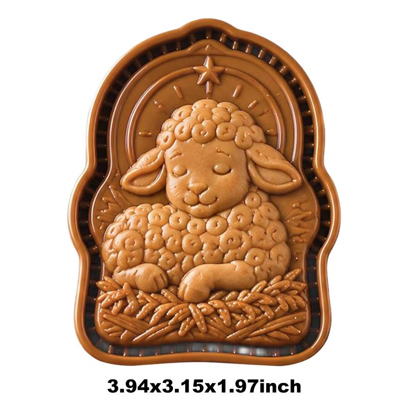 Christmas Mini 3D Pie Molds Food Grade Non Stick Hand Pie Maker for Xmas Holiday Baking DIY Pastry Gifts